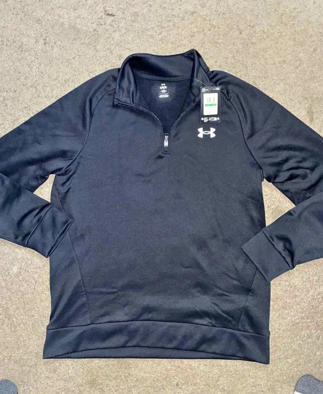 NWT Men's Under Armour 1/4 zip pullover.Large.$45 OBO