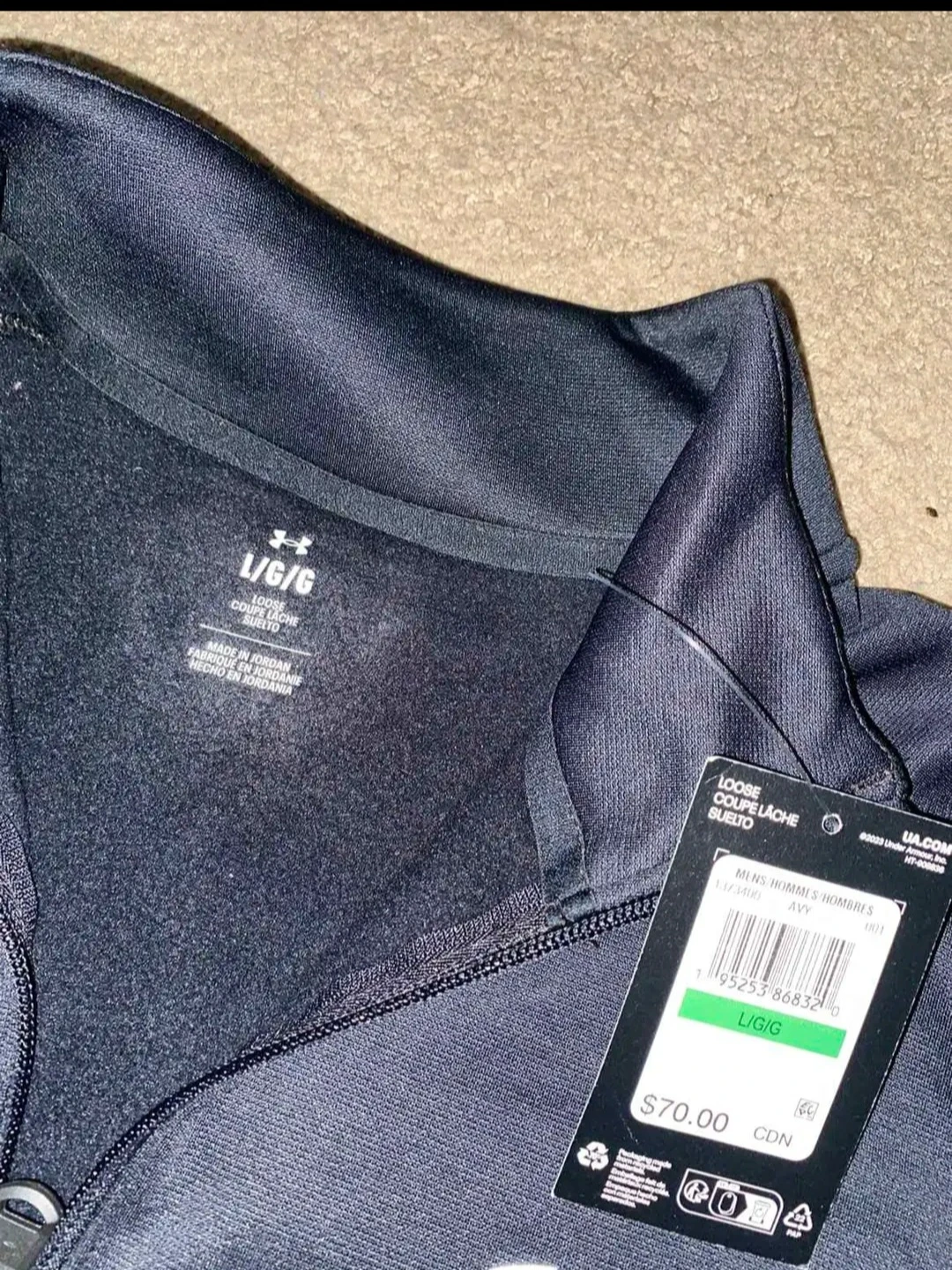 NWT Men's Under Armour 1/4 zip pullover.Large.$45 OBO - photo 3