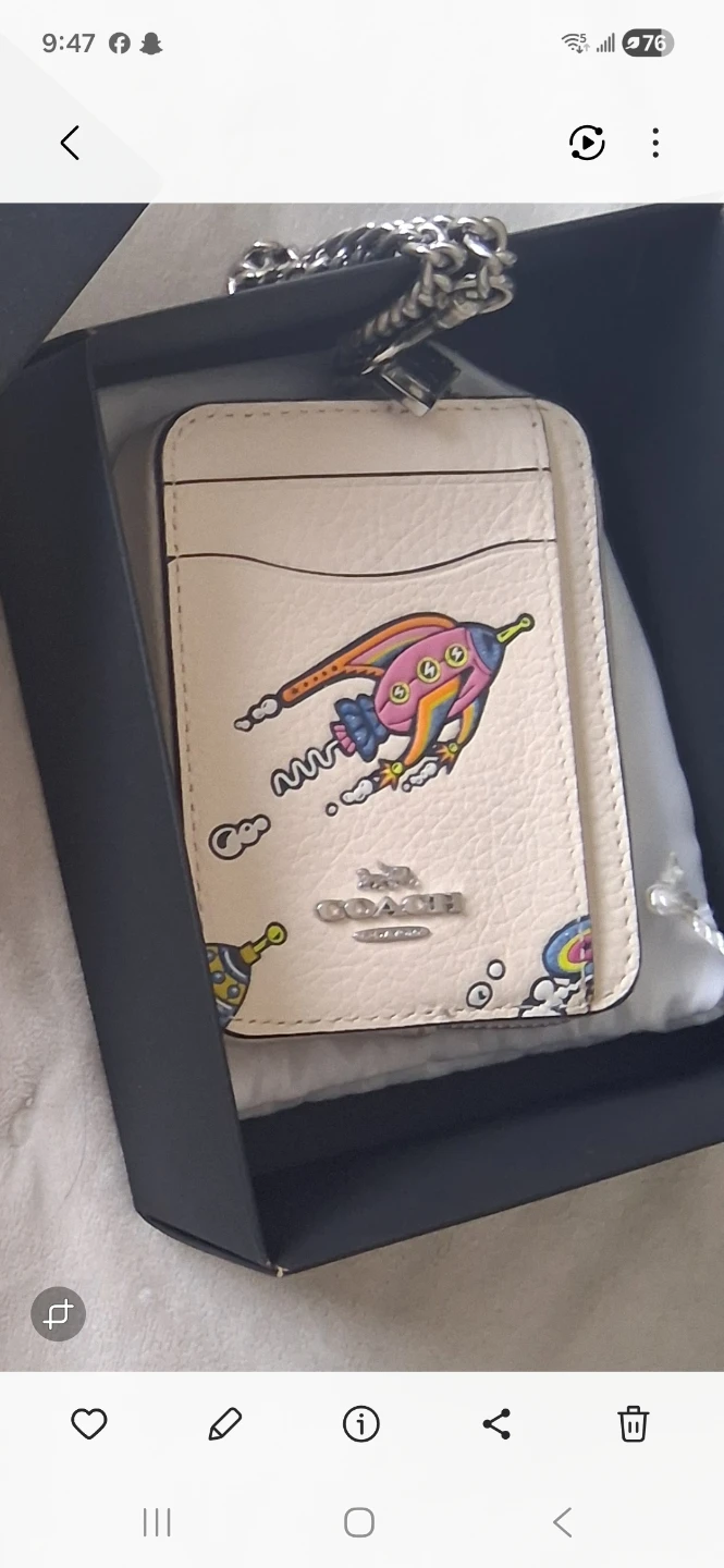 Coach wallet and matching notebook - photo 2