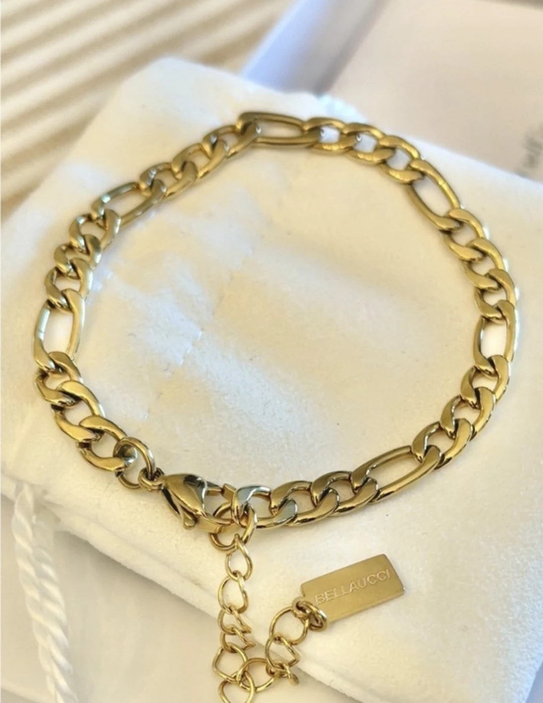 Bellaucci Jasper Gold Chain Bracelet ⚽️ - photo 2