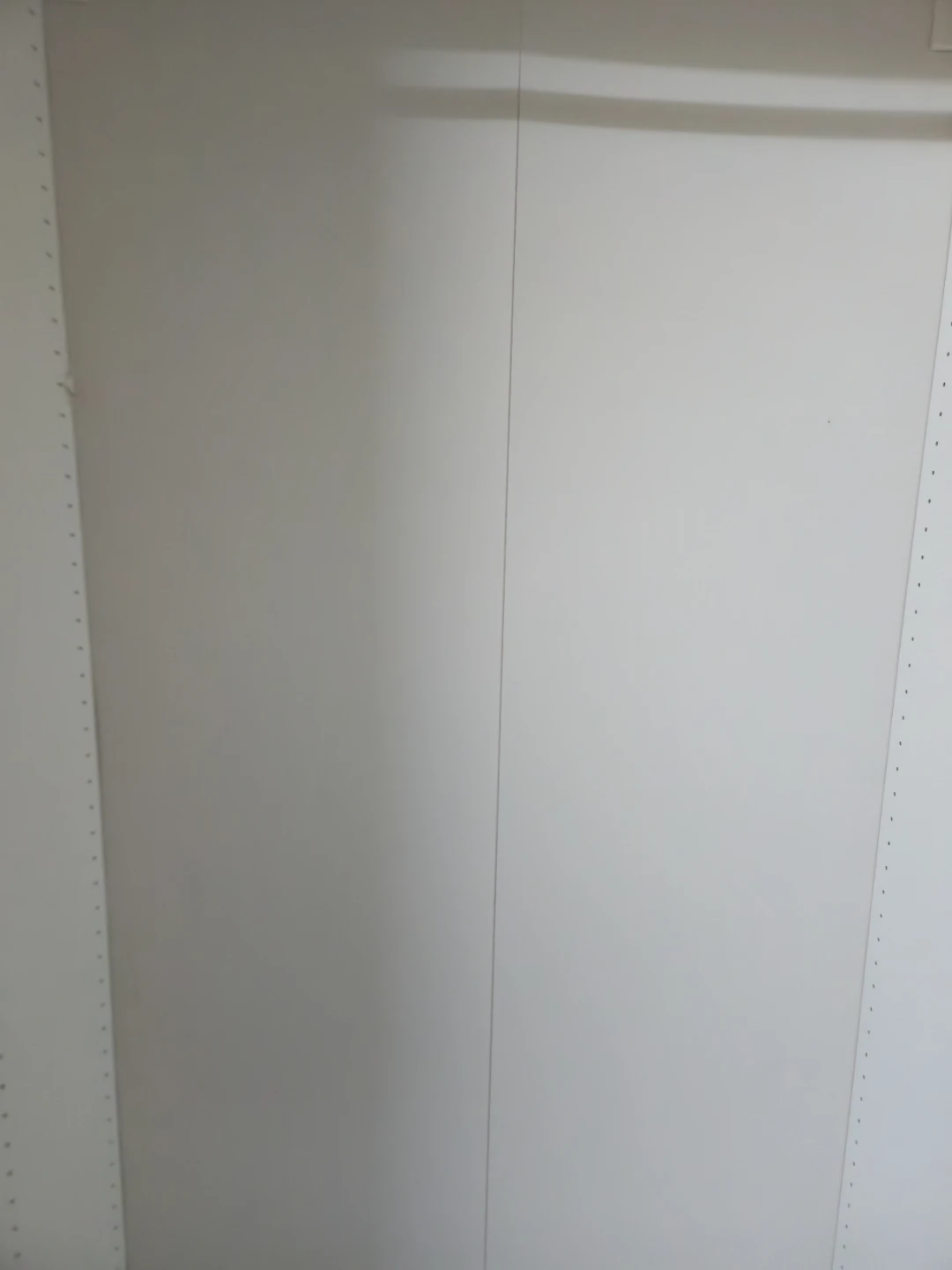 White Wardrobe/Storage Cabinet with Hanging Rod - photo 3