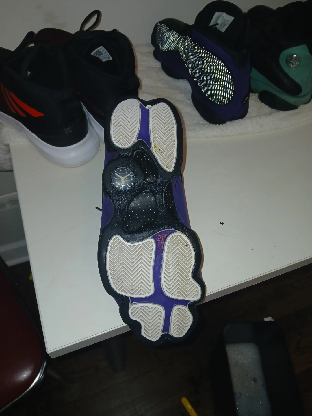 Jordan 13 court purple size 10 - photo 5