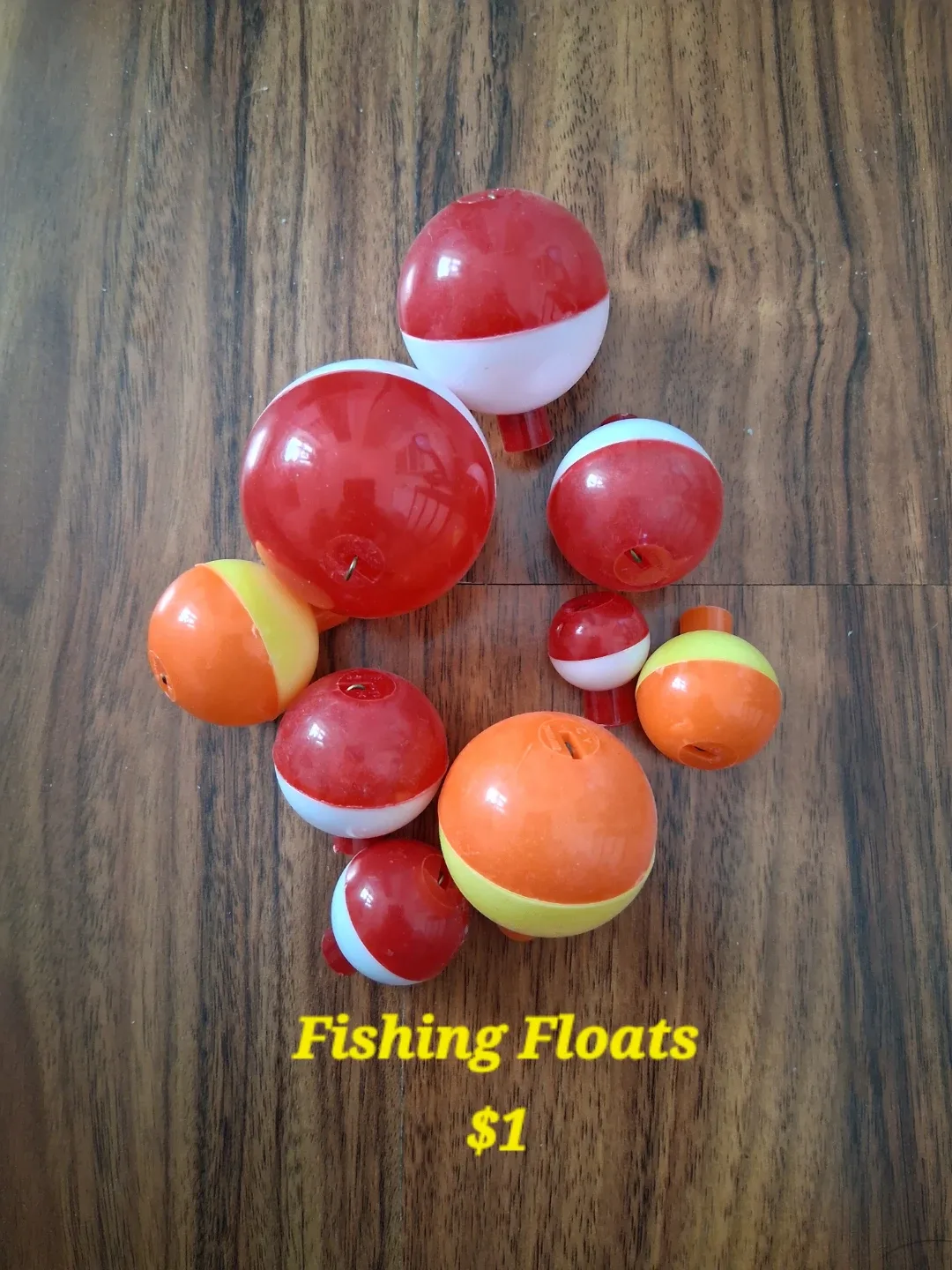 Fishing Floats (Set of 9)