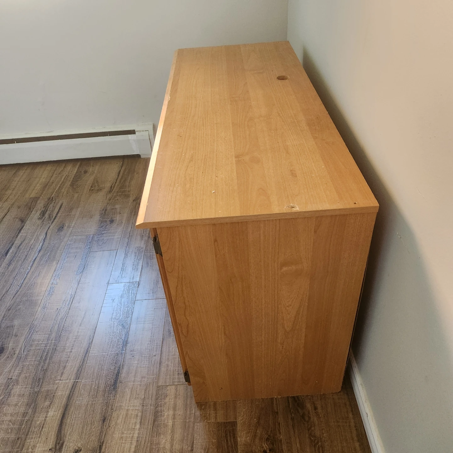 Wooden Desk with Cabinet - photo 3