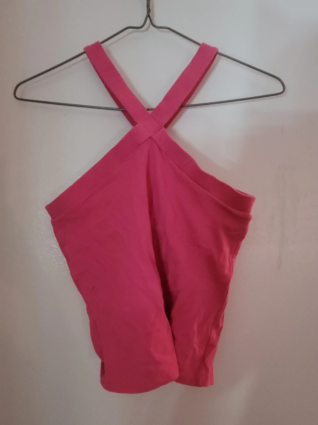 Pink Halter Neck Top