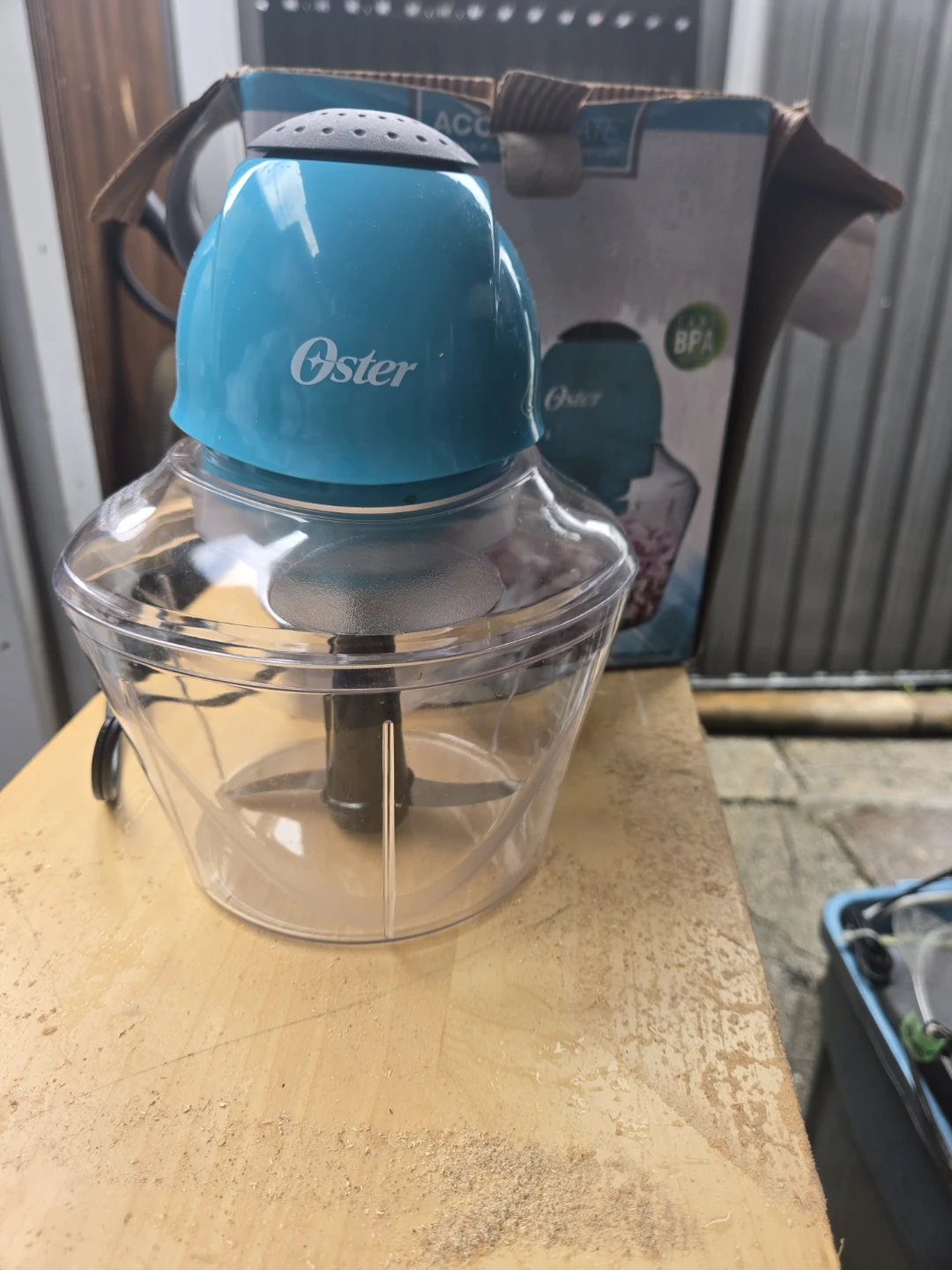 Oster Blue Mini Food Chopper