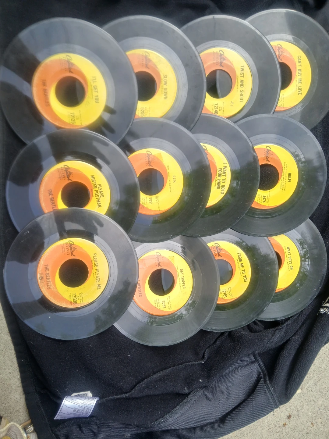 The Beatles 45 RPM Vinyl Records Collection - photo 2