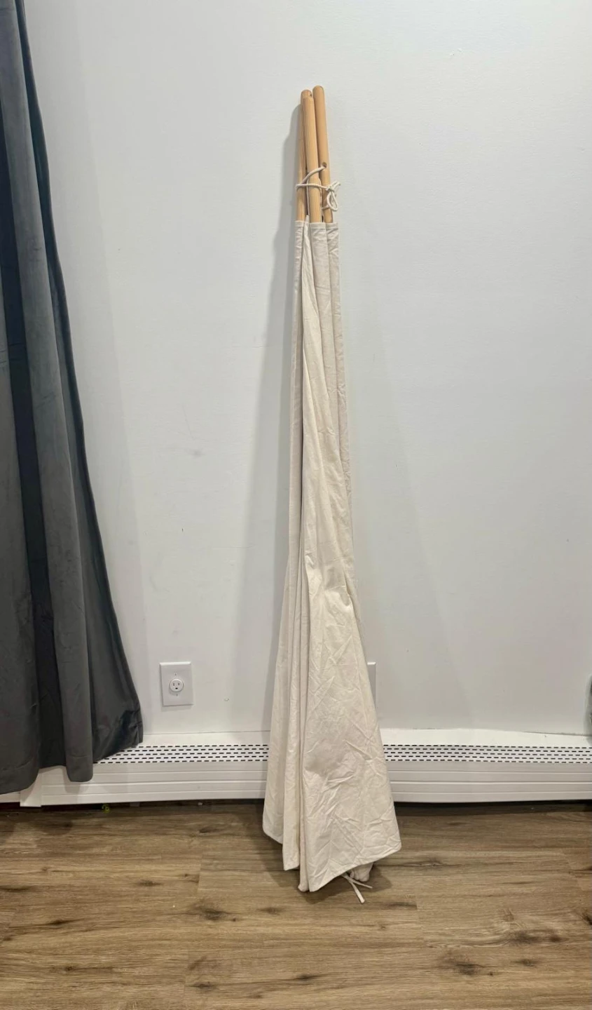 Tiny land Kids Teepee Tent - Natural Canvas - photo 3