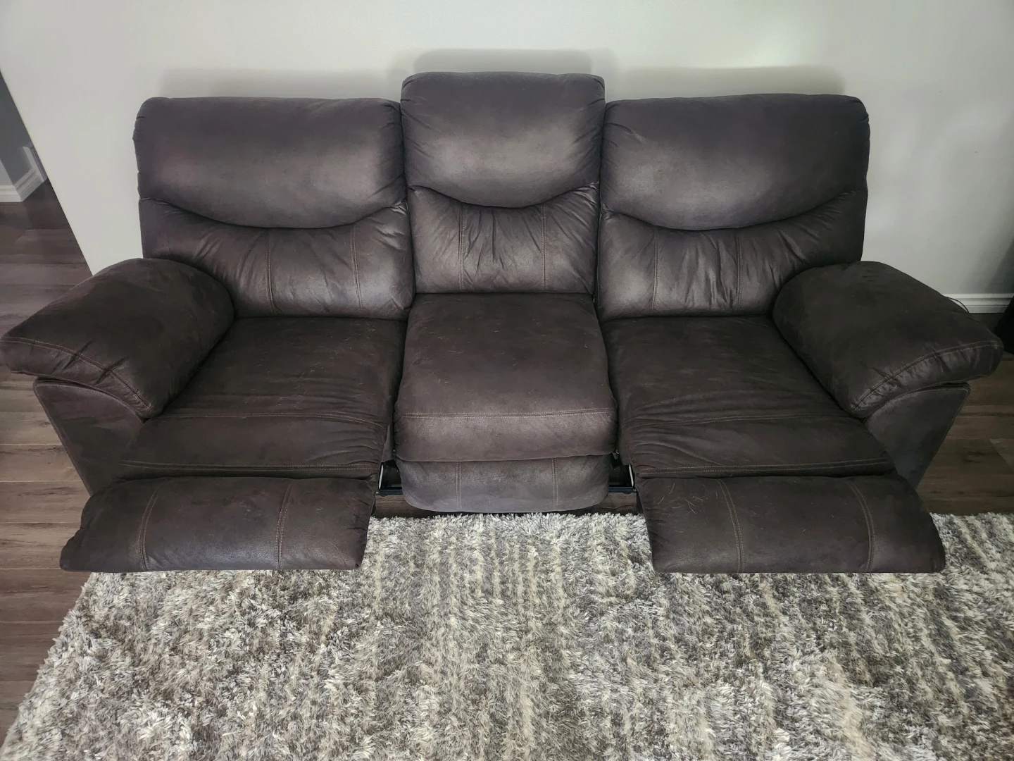 Double Reclining Sofa and Loveseat - photo 2