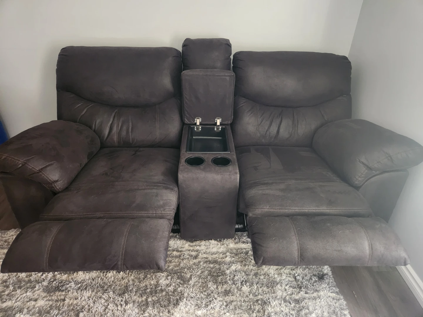 Double Reclining Sofa and Loveseat - photo 4