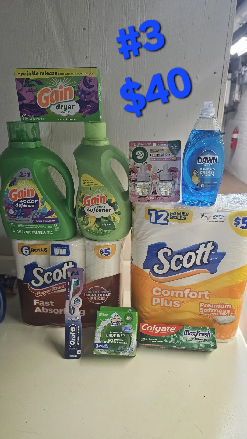 Gain Laundry & Cleaning Bundle