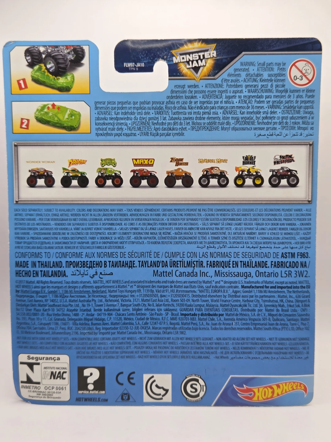 Hot Wheels Monster Jam DRAGON Chroma Frost Truck - photo 2