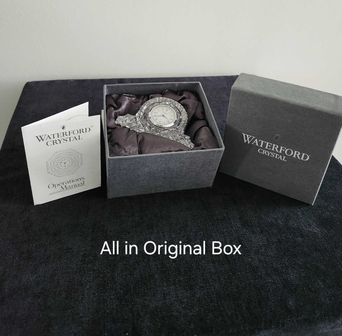 Waterford Crystal Clock - photo 2