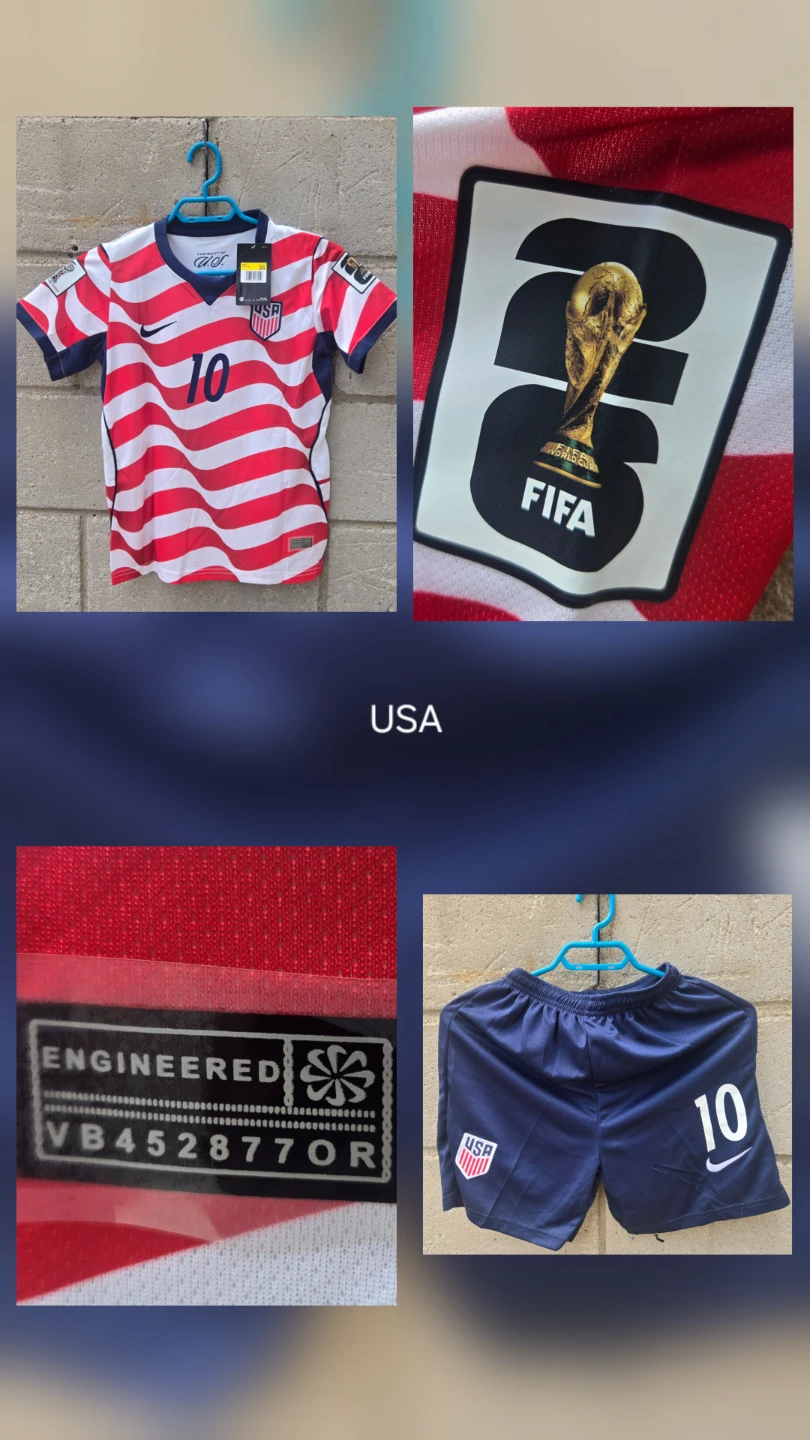Official 2026 World Cup Soccer Jerseys