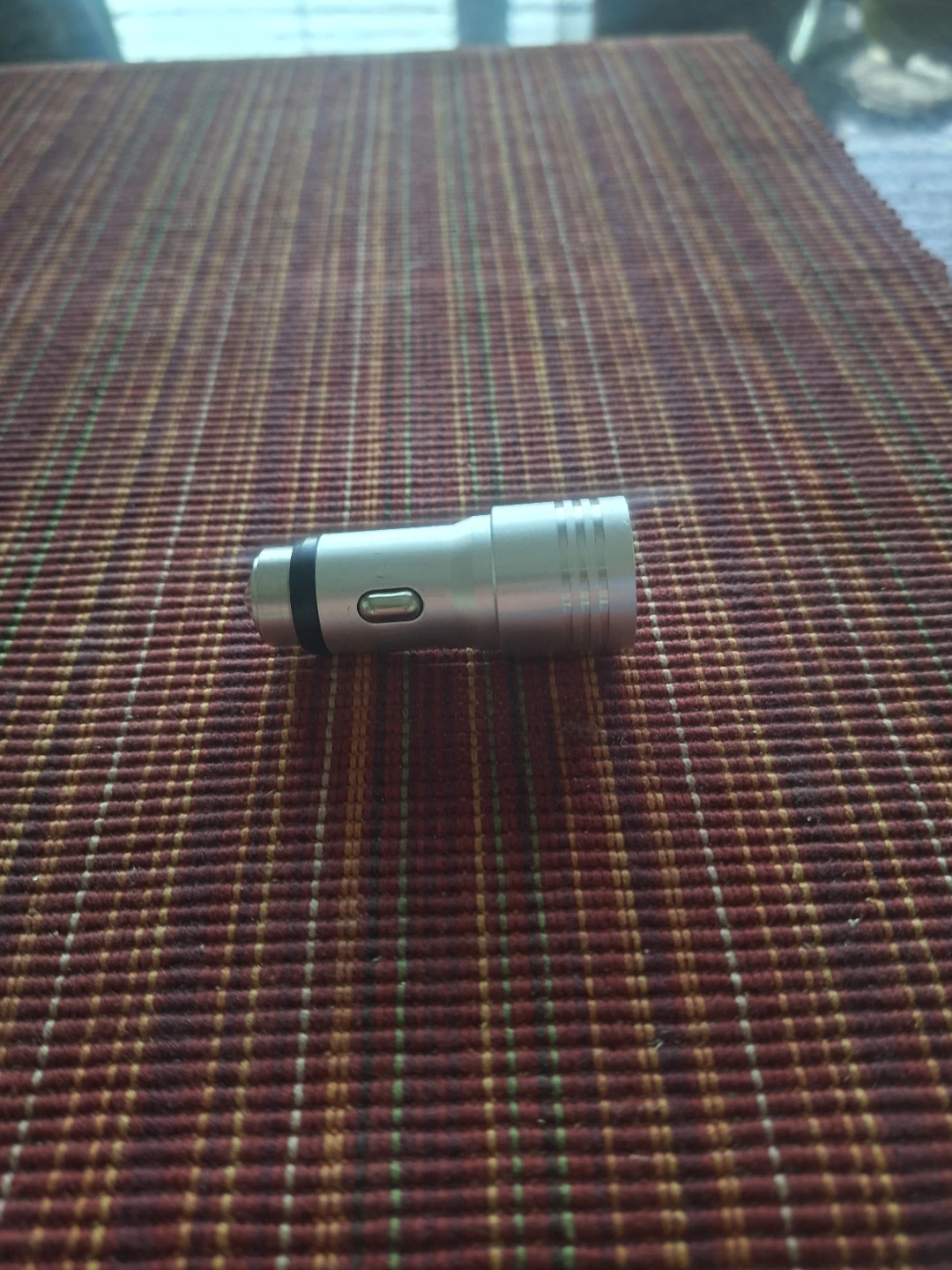 Silver Dual USB Car Charger - photo 2