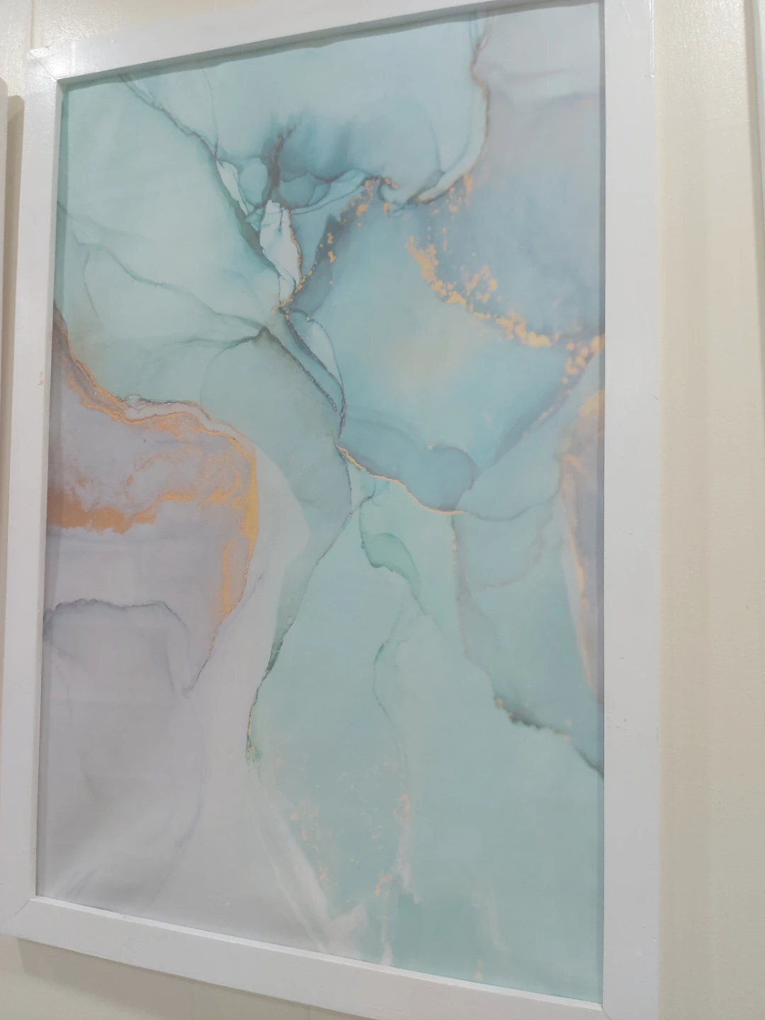 Set of 3 Framed Abstract Wall Art Prints - photo 3