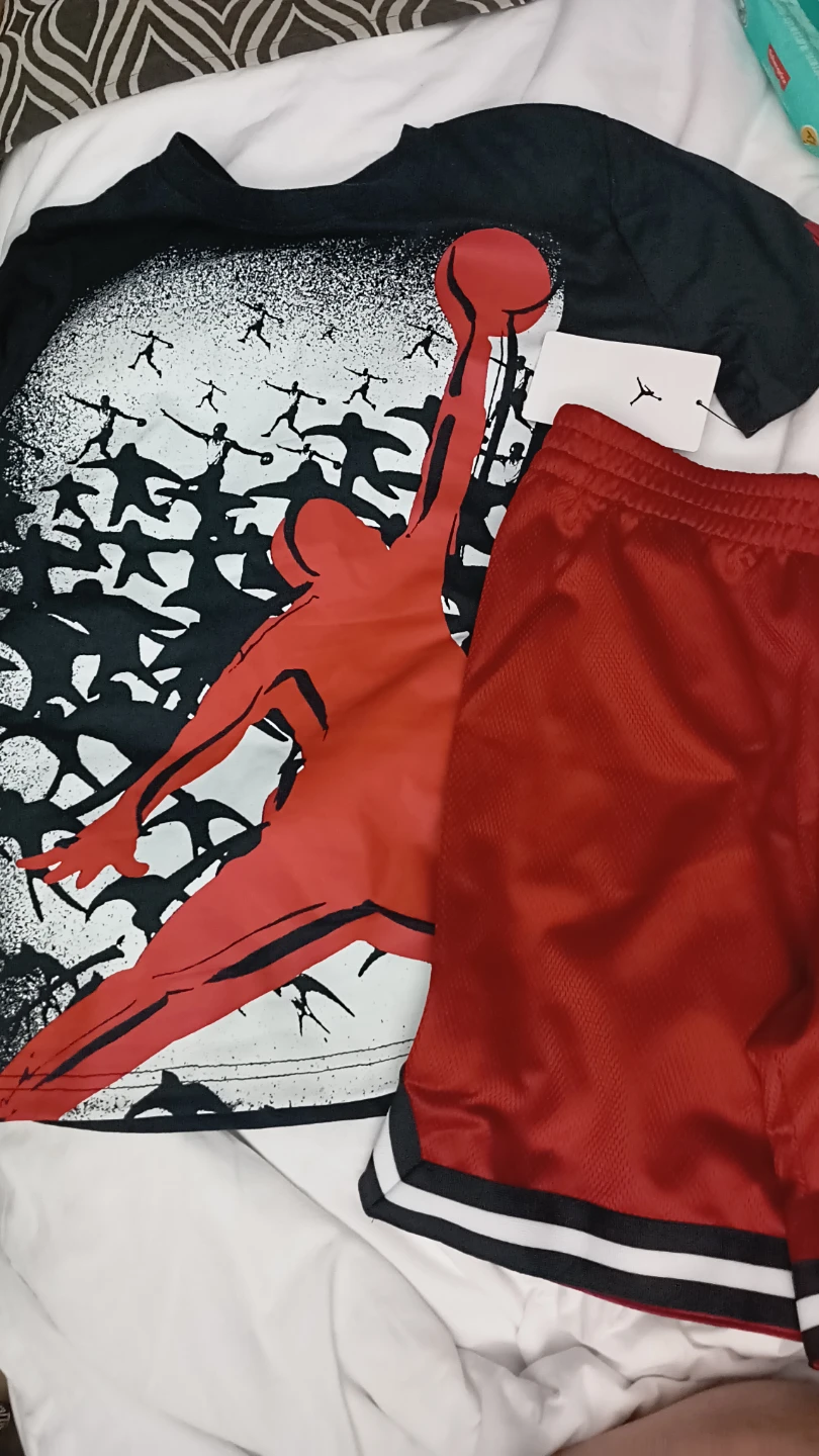 Jordan T-Shirt and Shorts Set w/ 2nd pair as well