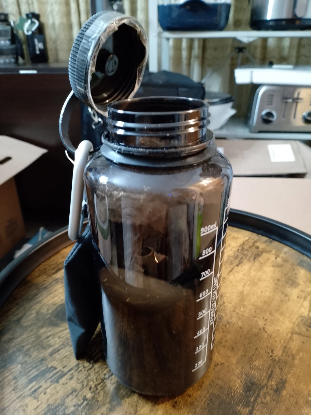 Roots Water Bottle with Carabiner Clip and First Aid Kit - photo 3