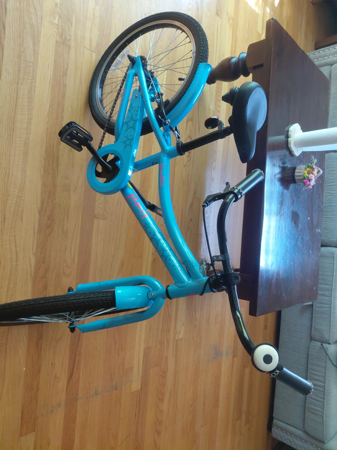 Blue Huffy Bicycle