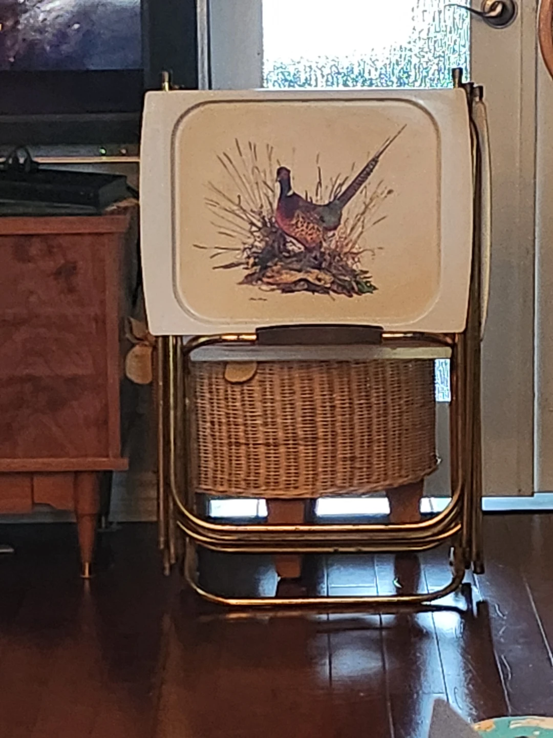 Vintage Folding TV Trays