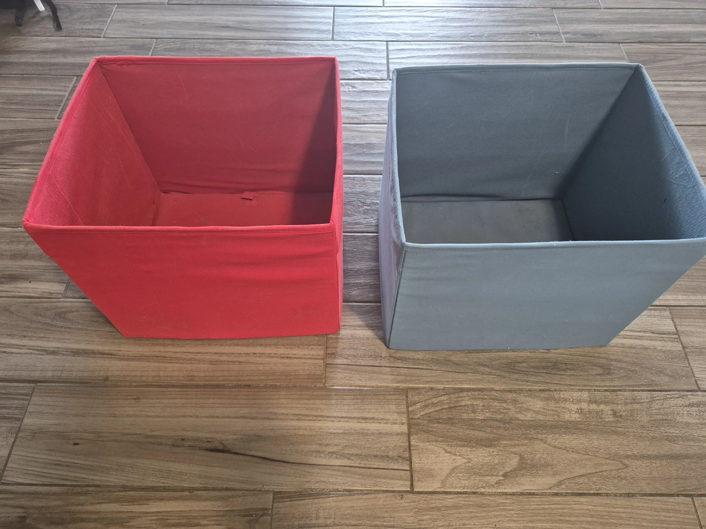 Two Fabric Storage Bins - photo 2