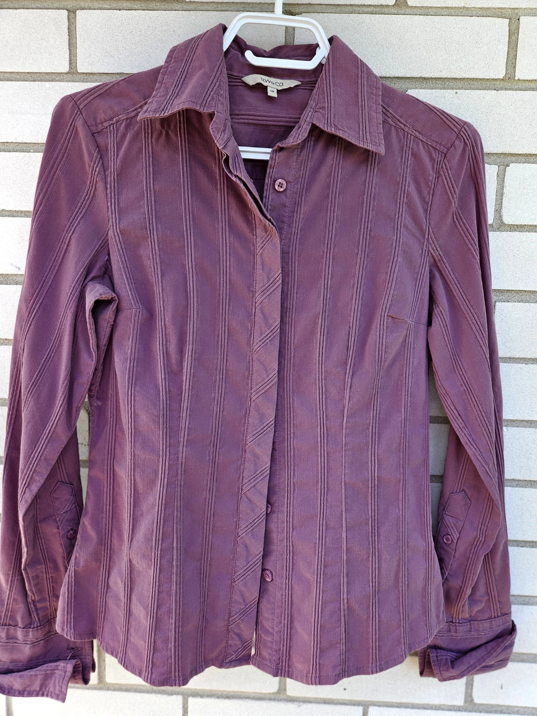 RW&CO. Women's Striped Long Sleeve  Shirt - photo 2