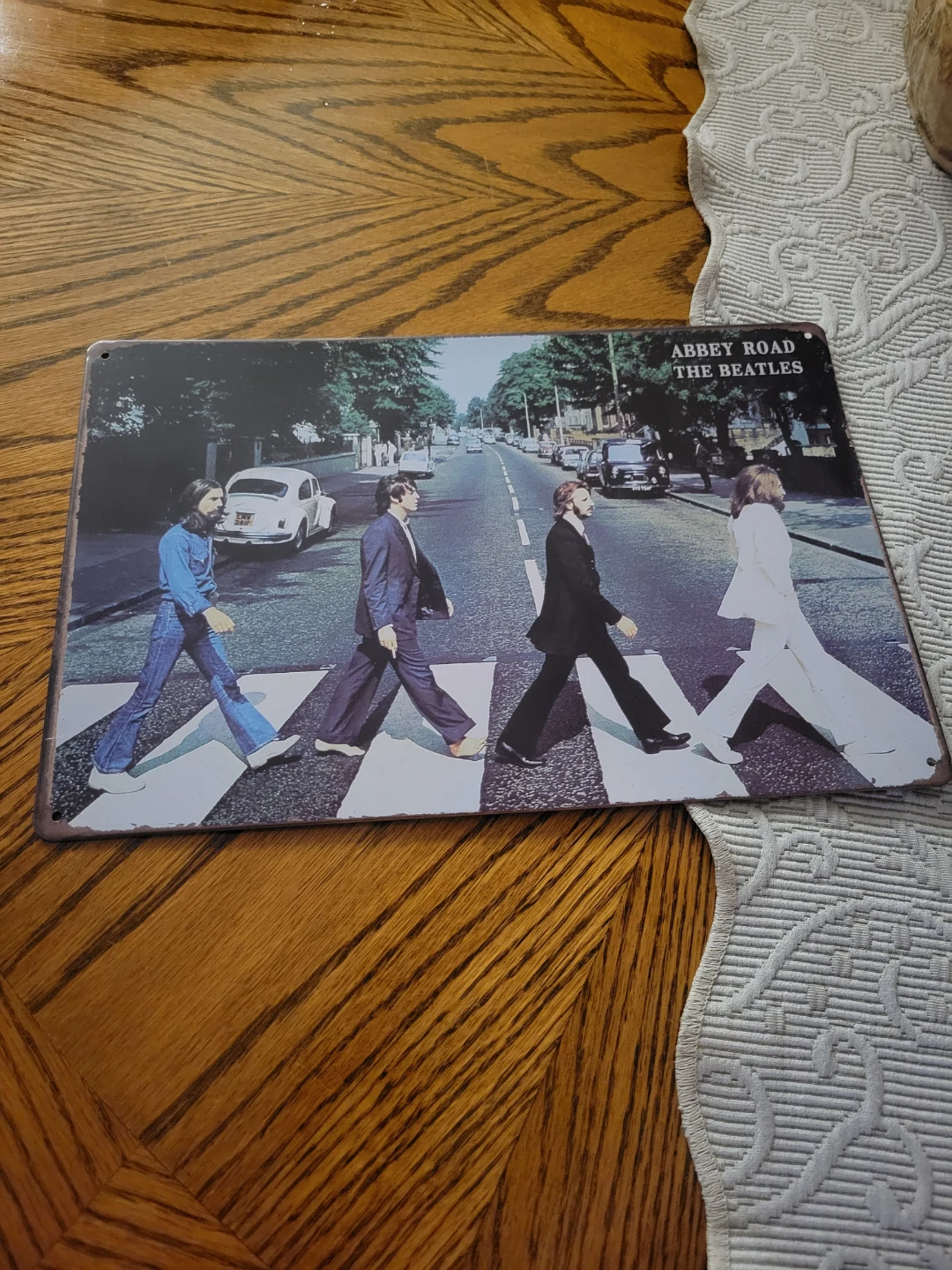 The Beatles Abbey Road Metal Sign. Art. Music