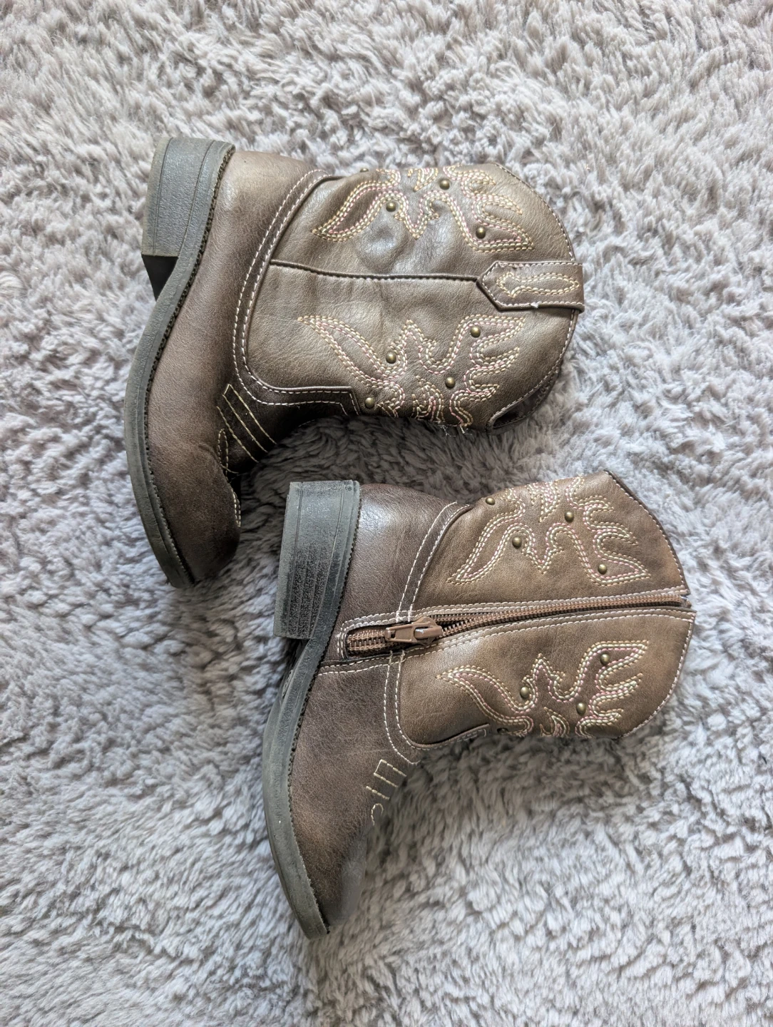 Children's Brown Cowboy Boots - photo 2