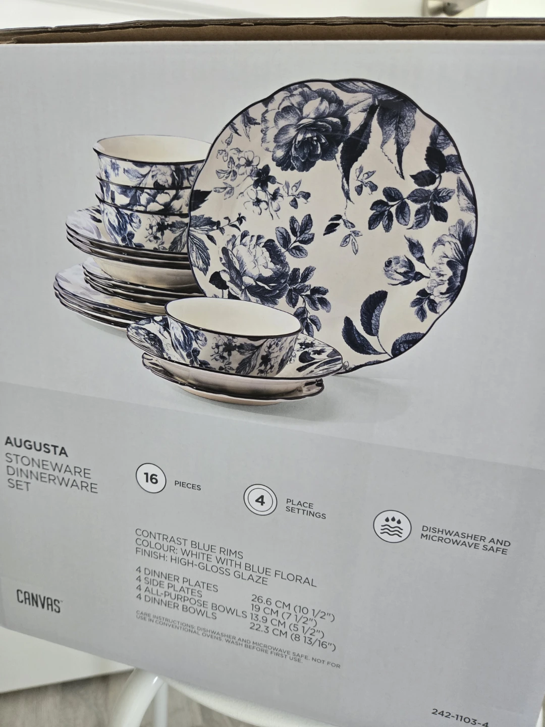 CANVAS Augusta Stoneware Dinnerware Set (Brand new, unopened) - photo 5