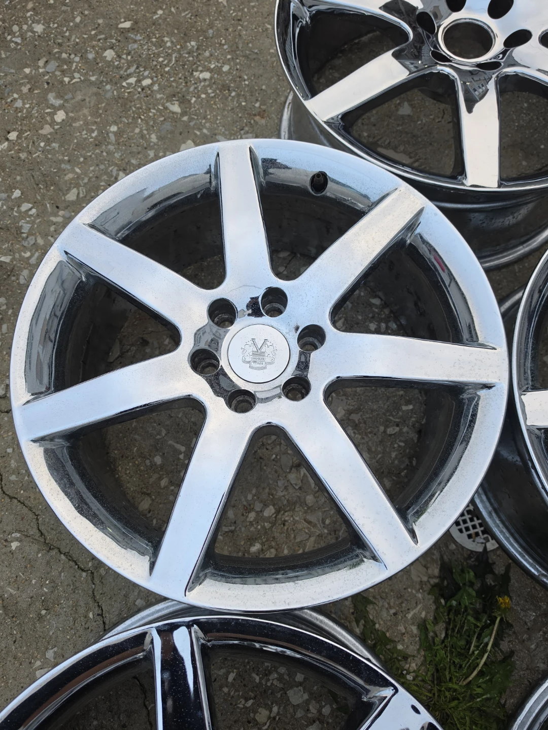 5 New 18 inch Vogue rims wheels 6x120 6x4.75 6 lugs - photo 4