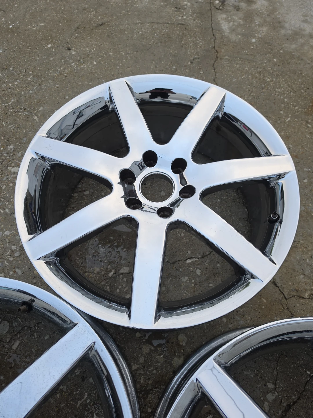 5 New 18 inch Vogue rims wheels 6x120 6x4.75 6 lugs - photo 5