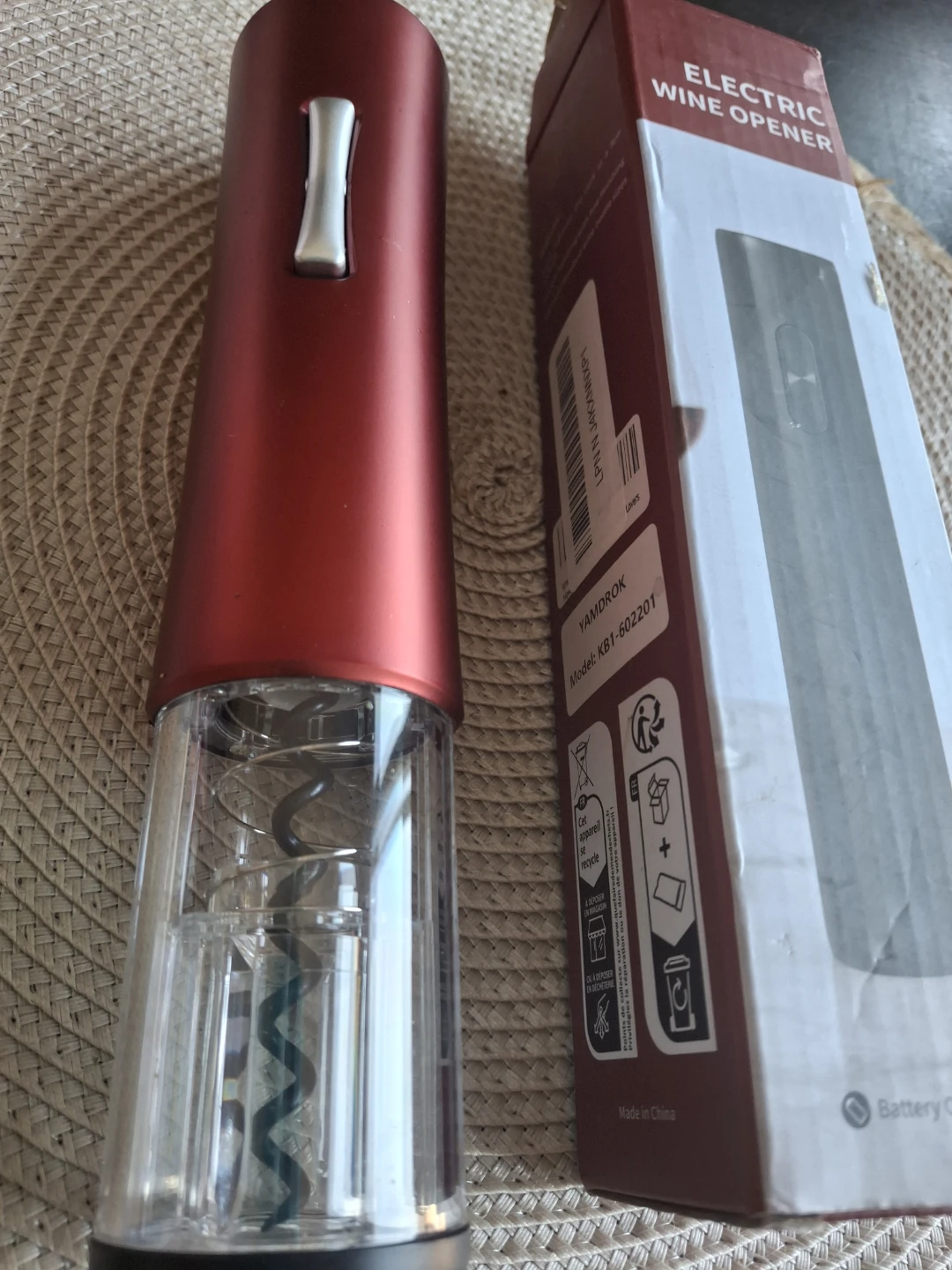 YAMDROK Electric Wine Opener - photo 4