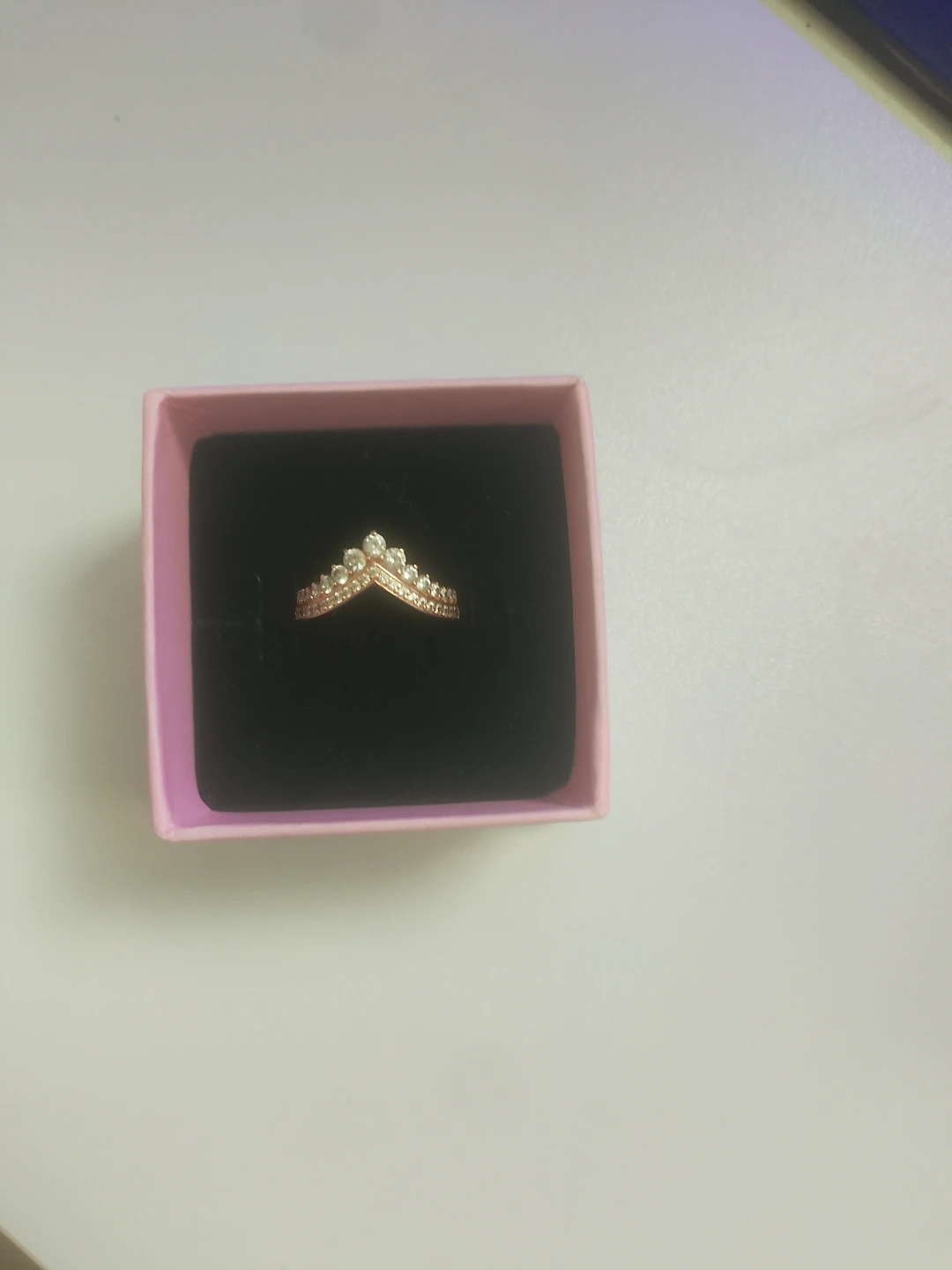 Pandora Wishbone Ring