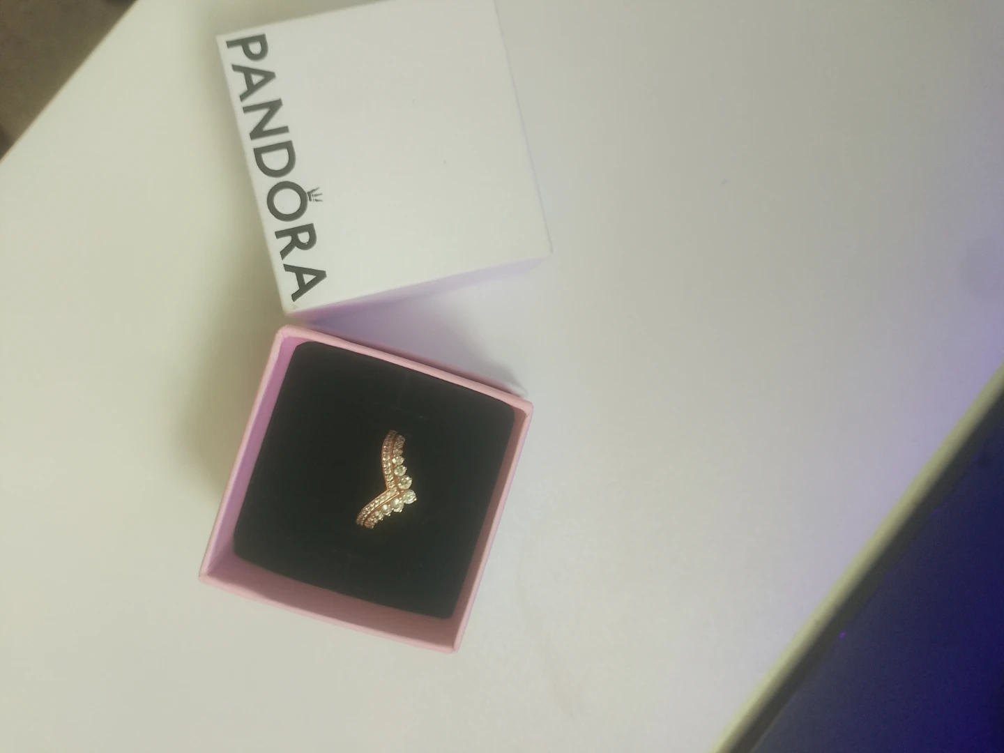 Pandora Wishbone Ring - photo 4