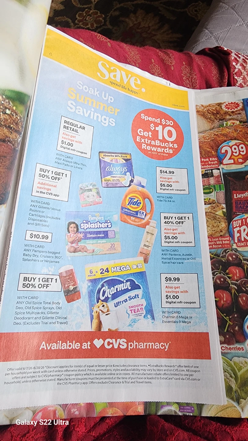 CVS Pharmacy Summer Savings Flyer