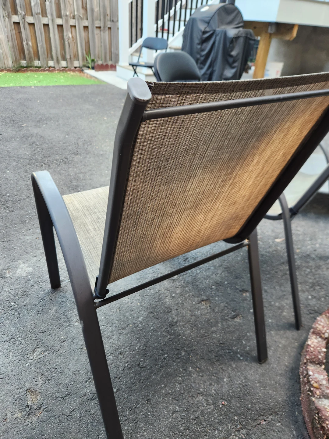 Set of 2 Outdoor Patio Chairs ⚽ - photo 2