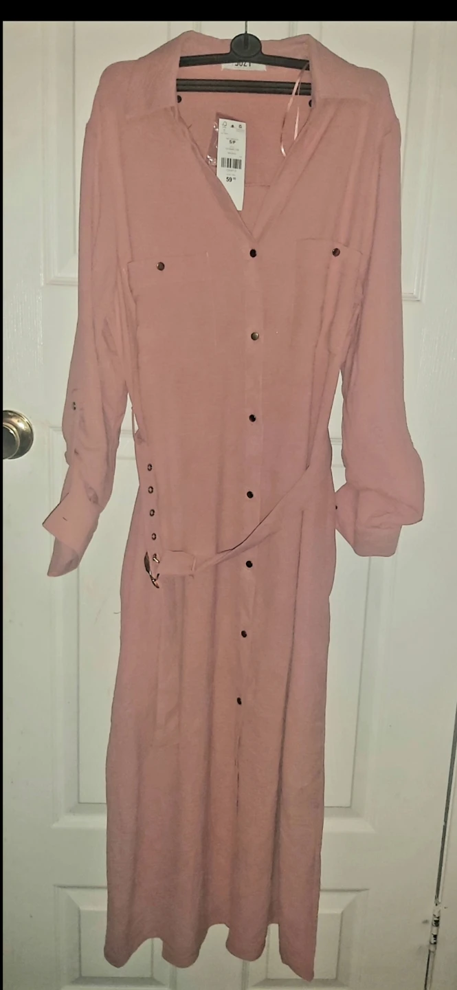JUICY Rose Shirt Dress with Belt