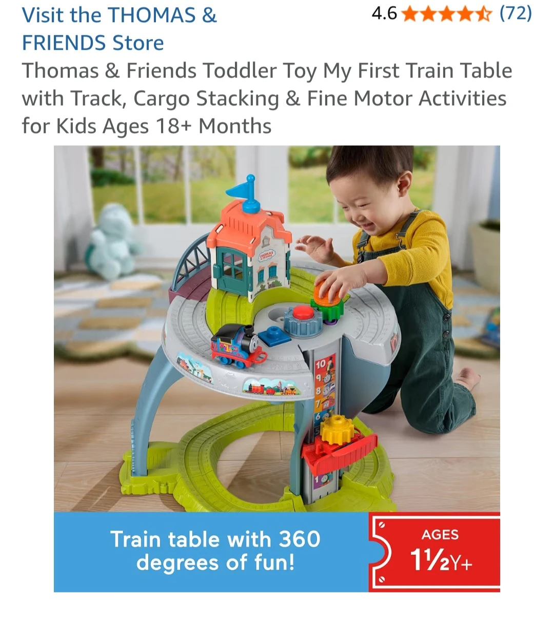 Thomas & Friends Toddler Toy Train Table - photo 5