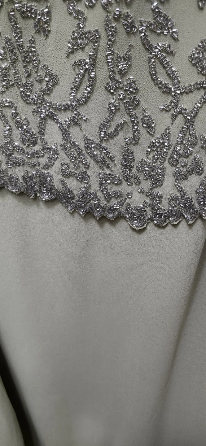 New Apple green beaded gown - photo 4