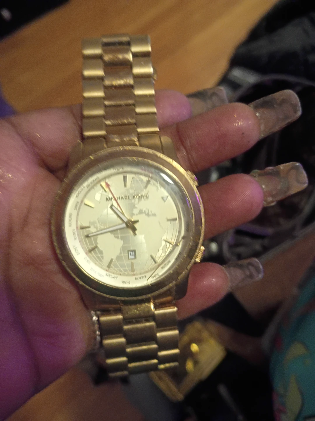 ⚽Michael Kors Gold Tone Watch