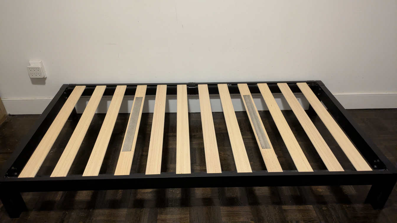 2 - Zinus modern studio 10 inch platform metal bed (Twin) frame - photo 4