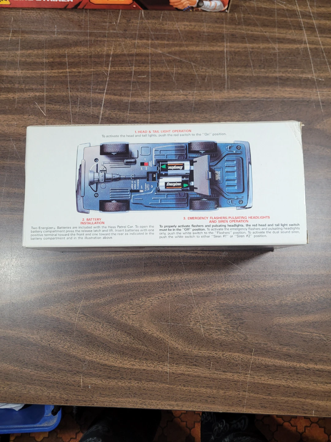 Hess 1993 Patrol Car Toy - photo 2