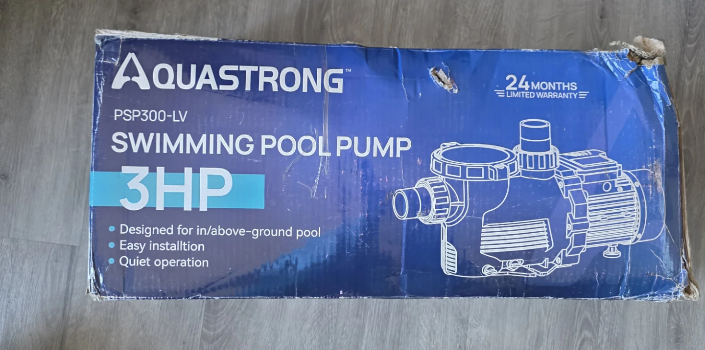 AQUASTRONG PSP300-LV 3HP Swimming Pool Pump