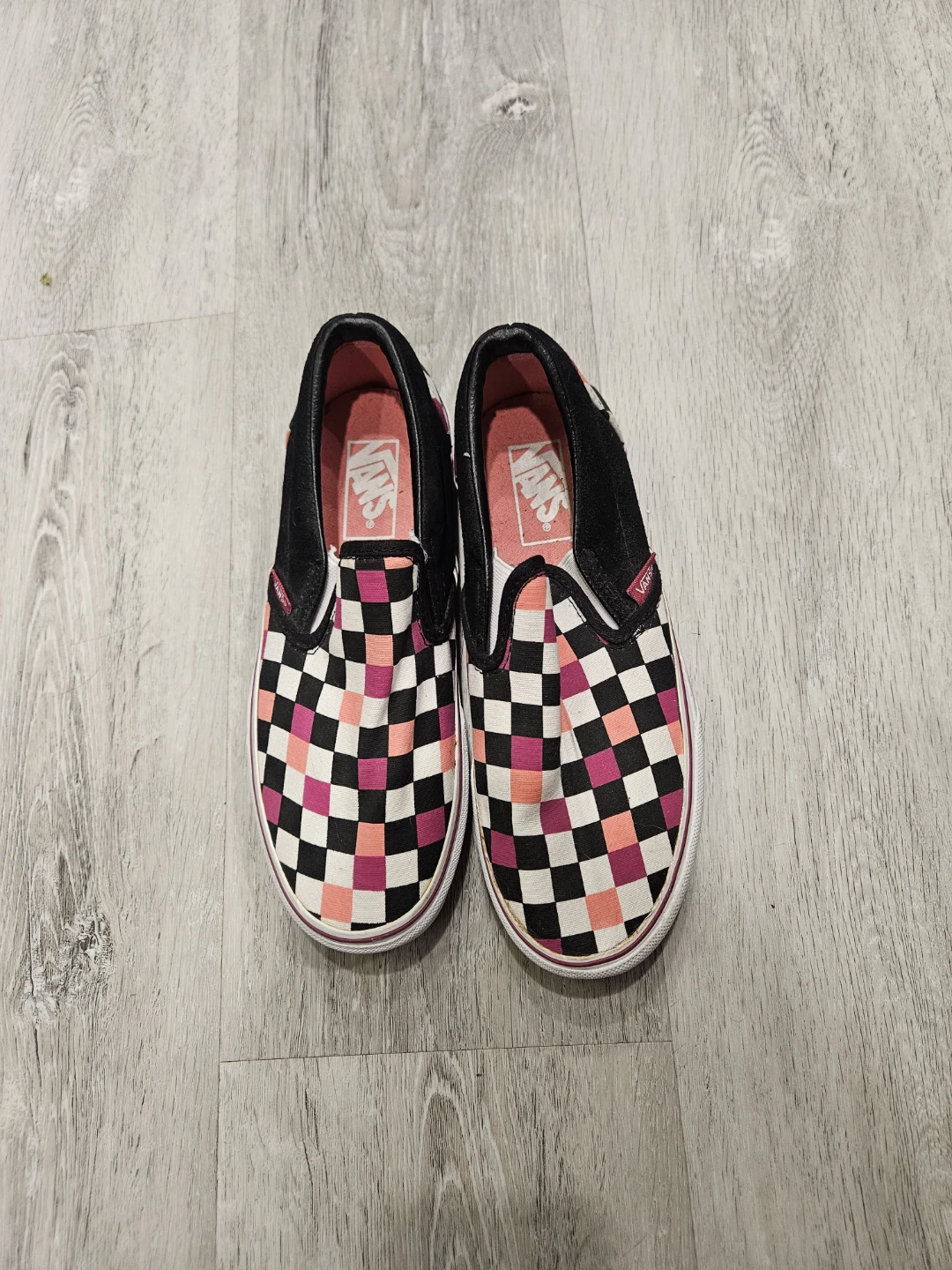 Vans Checkerboard Slip-On Shoes