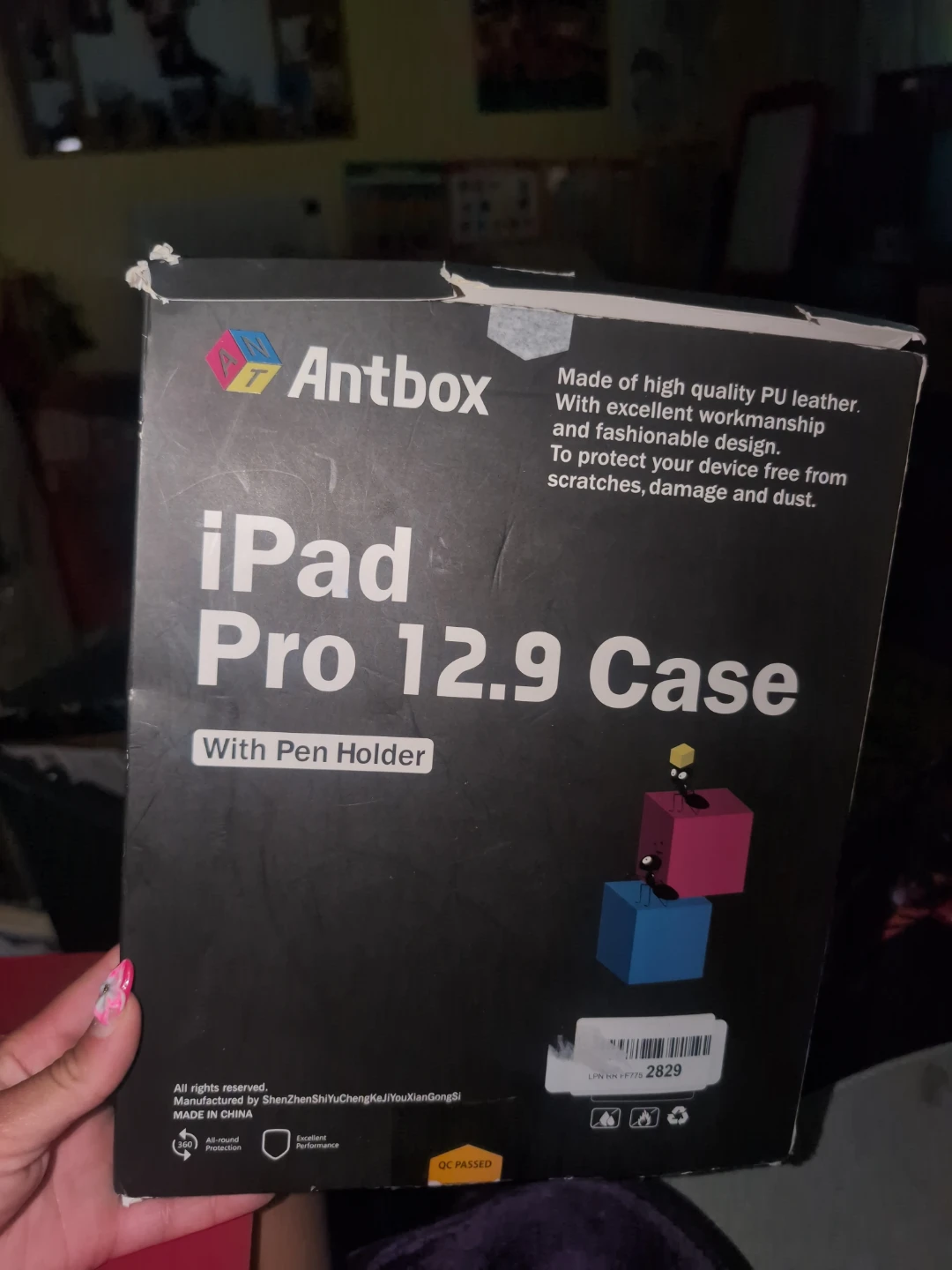 Antbox iPad Pro 12.9 Case with Pen Holder - photo 2