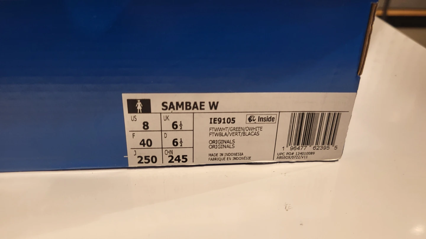 Adidas Original Sambae Shoes - photo 4