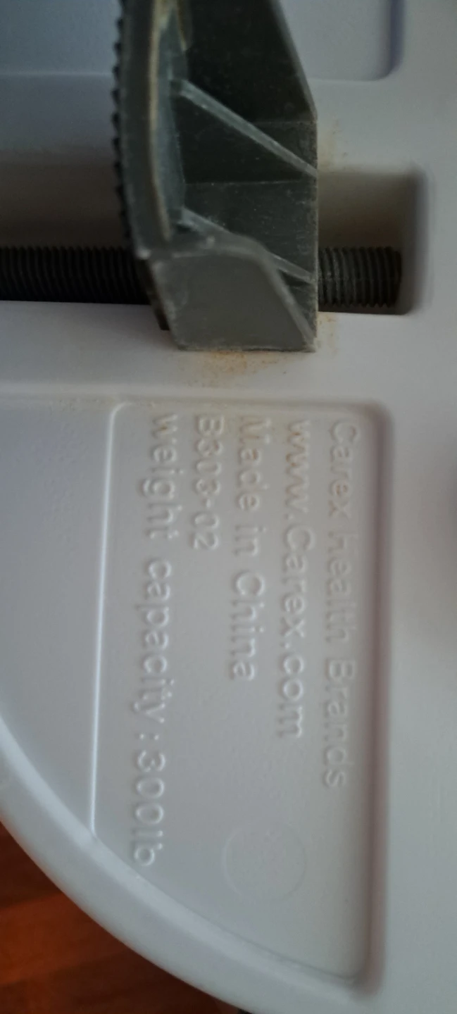 Carex Toilet Seat Riser with Arms - photo 2