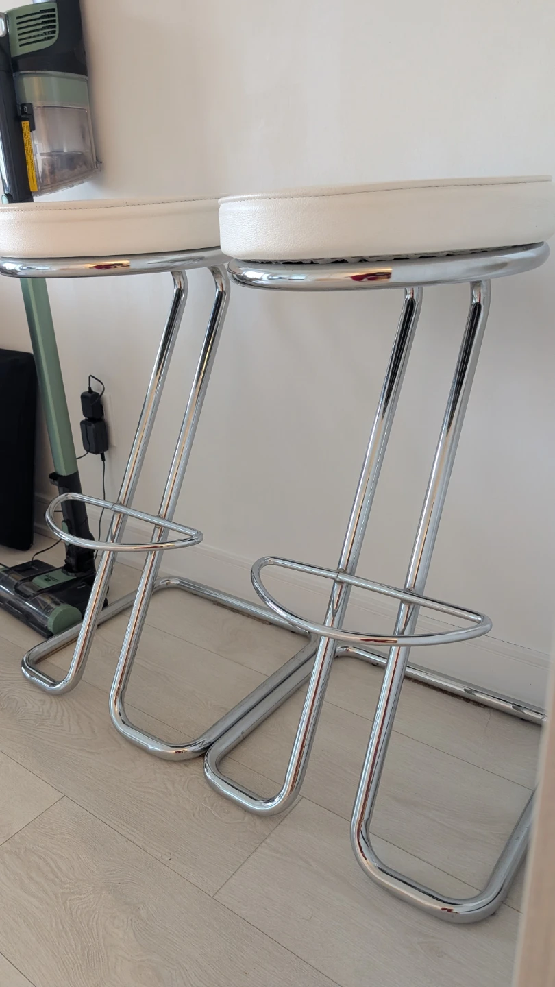 Vintage MCM bar stools (2) - photo 2