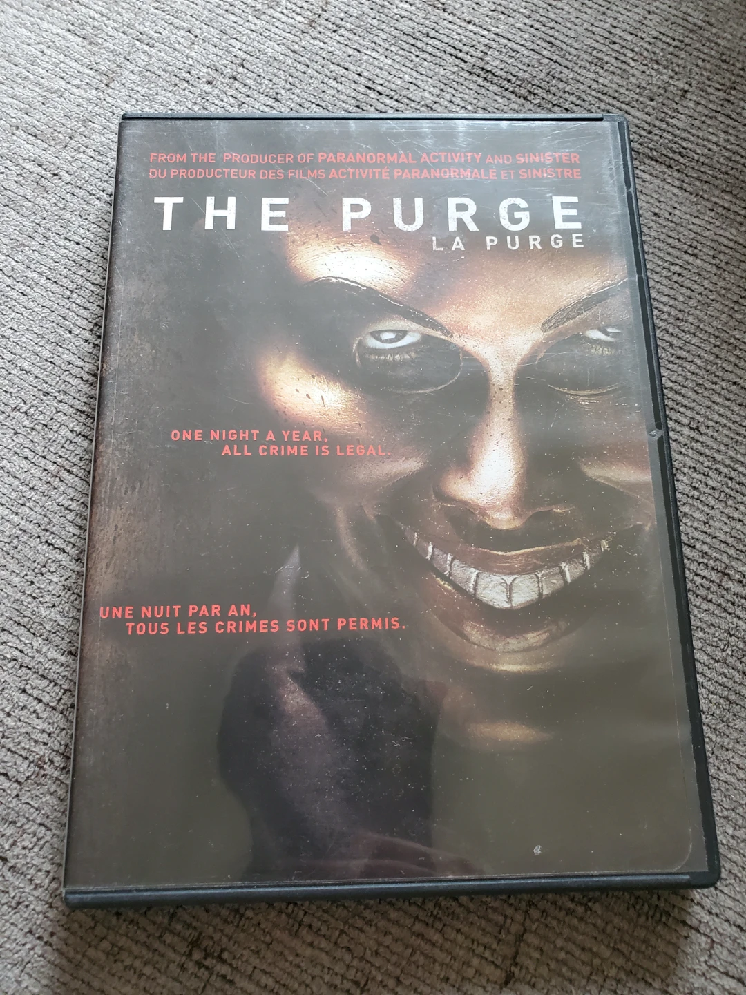 The Purge DVD ⚽