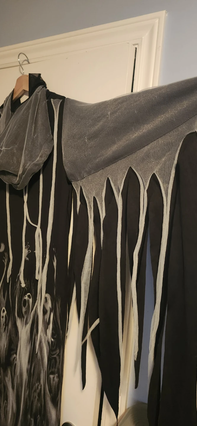 Soul Taker kids/teens costume with realistic plastic scythe - photo 5